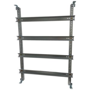 Chassis modulaire 88 modules pour coffret polyester ABB Aria 75 - 4 rangées de 22 modules