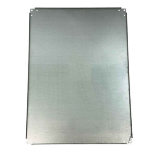 Plaque de montage tole électrozinguée pour coffret polyester Aria 86 - 835x635