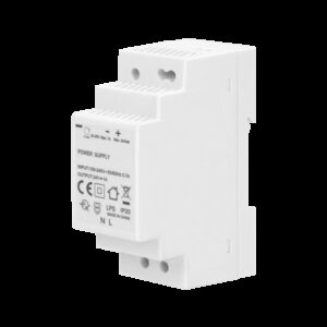Alimentation courant continu 24V 1A 24W - 2 modules - Transformateur 220V - 24V cc