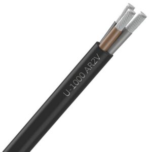 Cable aluminium U1000 AR2V 3x70 TGL coupe au mètre