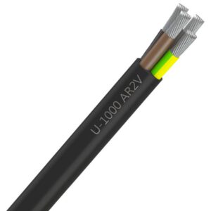 Cable aluminium U1000 AR2V 4G95 TGL coupe au mètre