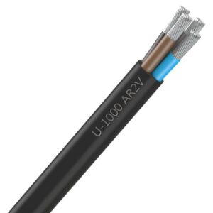 Cable aluminium U1000 AR2V 4x150 TGL coupe au mètre