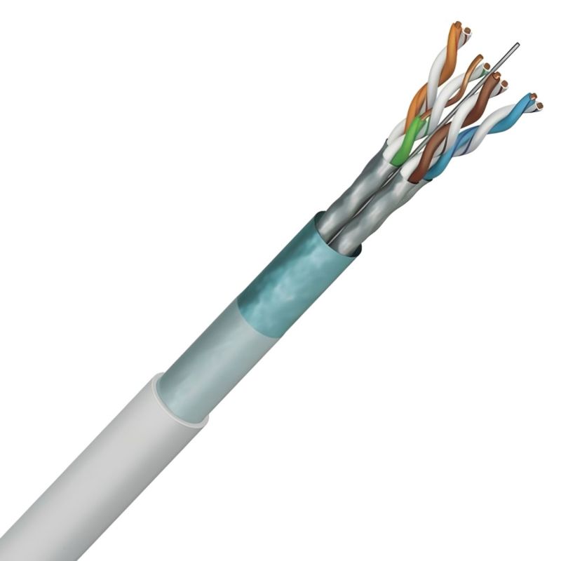 Câble informatique F/FTP GRADE 3SAT 4P SH 2,2 GHZ IVOIRE 10GB Touret 500m