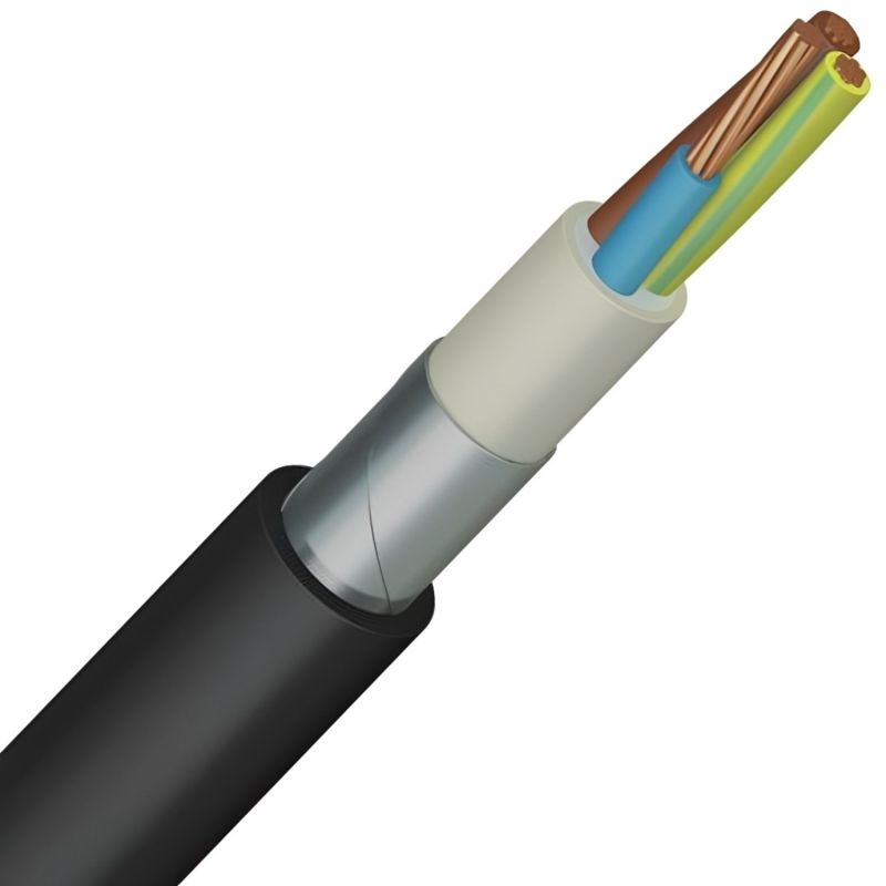 Câble rigide armé U 1000 RVFV RH 7G2,5mm² (CL2) - Coupe au mètre