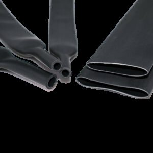 Gaine thermorétractable étanche à l'eau - Longueur 1m - 3:1 - Diamètre 64/21mm - Noir - Paroi 3mm