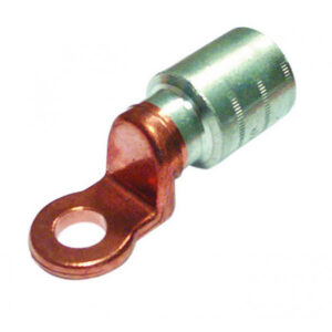 Cosse cuivre alu pour câble aluminium section 150mm² trou M12 Fut court - certifié NFC 63-061 - Mecatraction