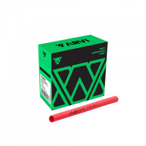 Boite de 20m de gaine thermorétractable diamètre 1,5/0,85mm - Rouge - Restreint 2:1 - Paroi fine - Arvi TPAC-1.5-VM