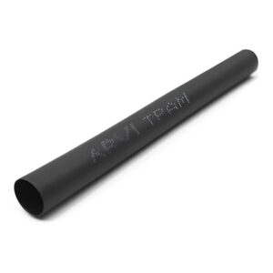 Gaine thermorétractable - 100/50mm - Noir - Longueur 1m - Restreint 2:1 - Paroi fine - Arvi TPAM-100.0-PT
