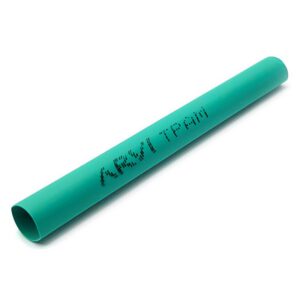 Gaine thermorétractable - 12/6mm - Vert - Longueur 1m - Restreint 2:1 - Paroi fine - Arvi TPAM-12.0-VE