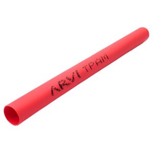 Gaine thermorétractable - 6/3mm - Rouge - Longueur 1m - Restreint 2:1 - Paroi fine - Arvi TPAM-6.0-VM