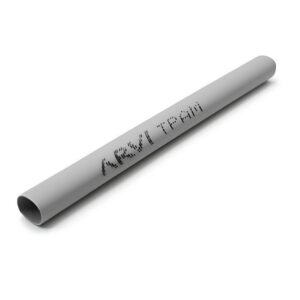 Gaine thermorétractable - 80/40mm - Gris - Longueur 1m - Restreint 2:1 - Paroi fine - Arvi TPAM-80.0-CZ
