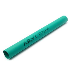 Gaine thermorétractable - 9/4,5mm - Vert - Longueur 1m - Restreint 2:1 - Paroi fine - Arvi TPAM-9.0-VE