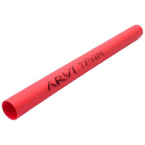 Gaine thermorétractable - 9/4,5mm - Rouge - Longueur 1m - Restreint 2:1 - Paroi fine - Arvi TPAM-9.0-VM