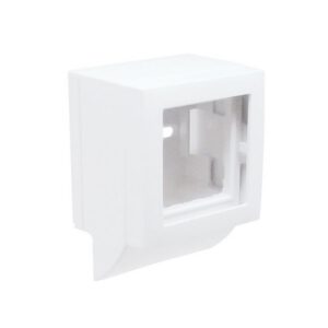 10964ABR EFAPEL - Boitier saillie 45x45 pour moulure 32x16mm