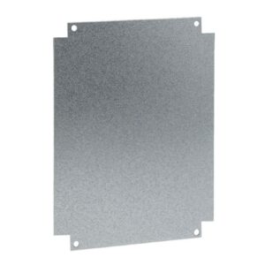 PEM0806 EUROPOLY plaque de montage pleine galva - Pour coffret (HxL) 800x600mm