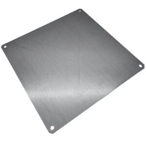 PEM1210 EUROPOLY plaque de montage pleine galva - Pour coffret (HxL) 1250x1000mm