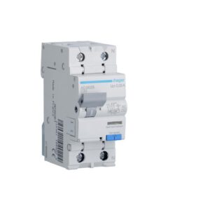 AD982B Disjoncteur différentiel Hager 1P+N 32A 30mA 6kA Type AC - Neutre à droite - auxiliarisable