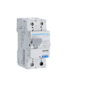 AD982J Disjoncteur différentiel Hager 1P+N 32A 30mA 6kA Type A - Neutre à droite - auxiliarisable