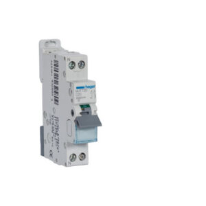 MJT720 Disjoncteur Hager 20A - 1P+N - 4,5-6kA - courbe C - Bornes décalées à vis - MJT - 1 module
