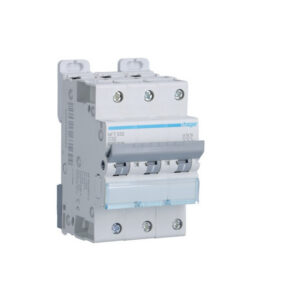 NFT332 Disjoncteur Hager 32A - 3P - 6-10kA - courbe C - NFT - Bornes décalées à vis - 3 modules