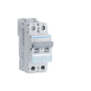NGN250 Hager - Disjoncteur 2P courbe D - 50A - 6-10kA - NGN - Bornes alignées à vis - 2 modules