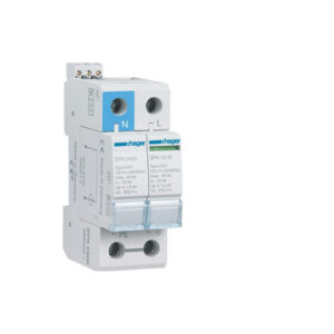 SPN240D Hager - Parafoudre bipolaire de type 2 - 40 kA - report de signalisation