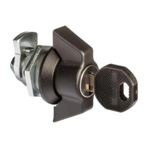 48458 IDE Serrure à clé avec code 333 pour coffret saillie ATLANTIC - 1/4 tour