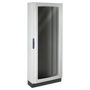 55SUP192240PT IDE - Armoire électrique IDE étanche IP55 en métal 1810x730x250mm - 10x24 modules - porte vitrée