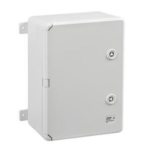 ABS302013 IDE Coffret ABS étanche IP65 300X200X130 Porte opaque - avec plaque de montage
