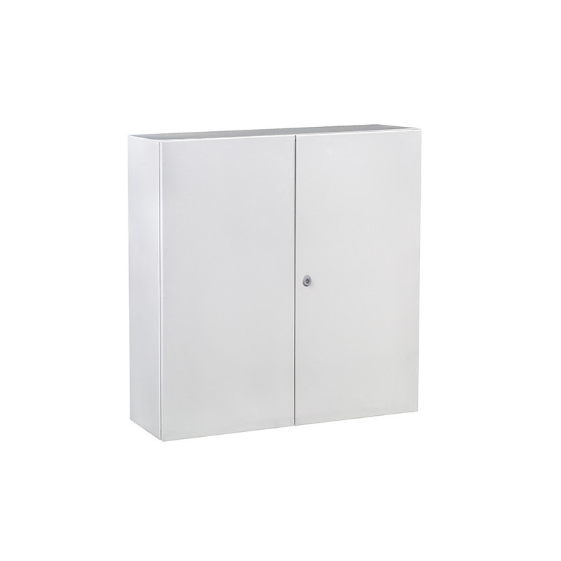 Armoire électrique en métal étanche IP55 - 1000x1000x400 - 2 portes - plaque fournie - Argenta IDE