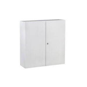 Armoire électrique en métal étanche IP55 - 1200x1200x400 - 2 portes - plaque fournie - Argenta IDE