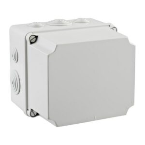 GSV171 IDE Boite de dérivation industrielle étanche IP65 avec capot réhaussé et entrées souples - dim.175X151X155