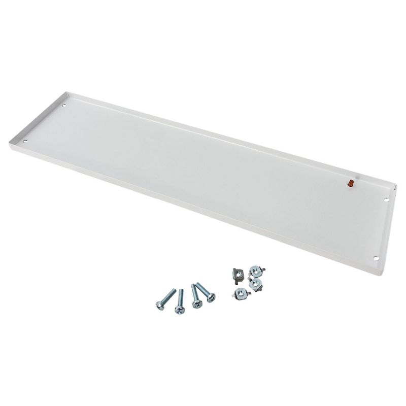 TCM150F IDE Plastron plein fixe métal 150mm - compatible coffret Atlantic IDE et Atlantic Plus
