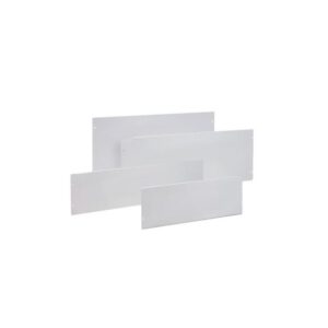 TCM50F IDE Plastron plein fixe métal 50mm - compatible coffret Atlantic IDE et Atlantic Plus