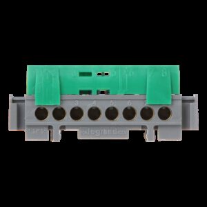 004832 Legrand bornier de terre isolé 8x16mm²