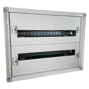 020002 Legrand - Tableau électrique tertiaire 48 modules - 2 rangées de 24 modules - XL3 160