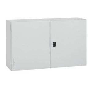 035521 Legrand - Coffret Atlantic métal double porte 600x800x300mm - étanche IP55 - IK10 - sans plaque