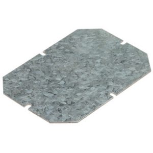 035813 Plaque de montage métal pour boîtes étanches PLEXO industrielles 220x170mm