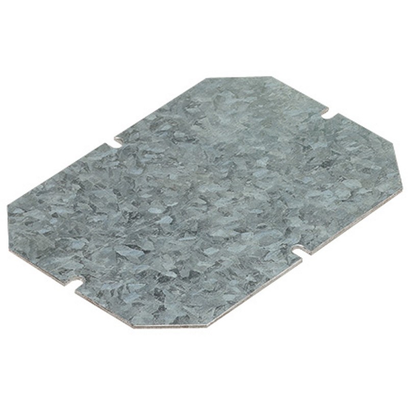 035815 Plaque de montage métal pour boîtes étanches PLEXO industrielles 310x240mm