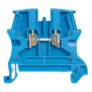 037102 Legrand Borne de jonction à vis BLEU Viking 6mm² - pas 8mm - 1 jonction: 1 entrée 1 sortie