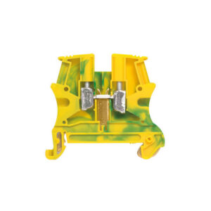 037173 Legrand Borne de jonction vert jaune à vis Viking 10mm² - pas 10mm - 1 jonction: 1 entrée 1 sortie