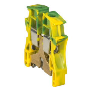 037174 Legrand Borne de jonction vert jaune à vis Viking 16mm² - pas 12mm - 1 jonction: 1 entrée 1 sortie