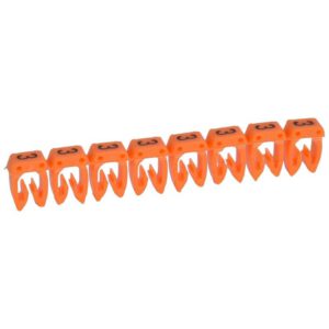 038103 Legrand - Boite de 1000 repères CAB 3 pour fils 0,15mm² à 0,5mm² - marquage chiffre 3 orange
