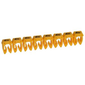 038104 Legrand - Boite de 1000 repères CAB 3 pour fils 0,15mm² à 0,5mm² - marquage chiffre 4 jaune