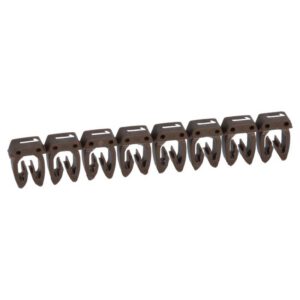 038211 Legrand - Boite de 1200 repères CAB 3 pour fils 0,5mm² à 1,5mm² - marquage chiffre 1 brun