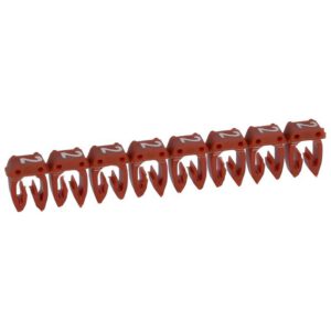 038212 Legrand - Boite de 1200 repères CAB 3 pour fils 0,5mm² à 1,5mm² - marquage chiffre 2 rouge