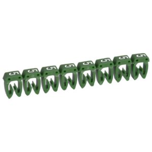 038225 Legrand - Boite de 1200 repères CAB 3 pour fils 1,5mm² à 2,5mm² - marquage chiffre 5Vert