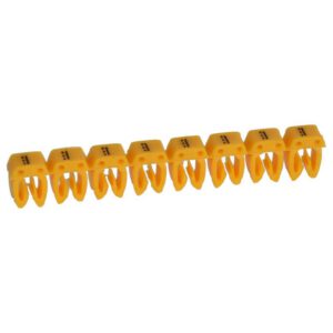038295 Legrand - Boite de 300 repères CAB 3 pour fils 4mm² à 6mm² - marquage signe courant continu