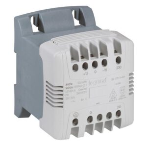 044217 Legrand - Transformateur de commande et sécurité 630VA - Primaire 230 - 400Vca - Secondaire 24Vca - Bornes à vis