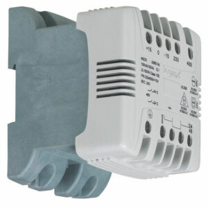 044231 Legrand - Transformateur de commande et sécurité 40VA - Primaire 230/400Vca - Secondaire 24/48Vca - Bornes à vis